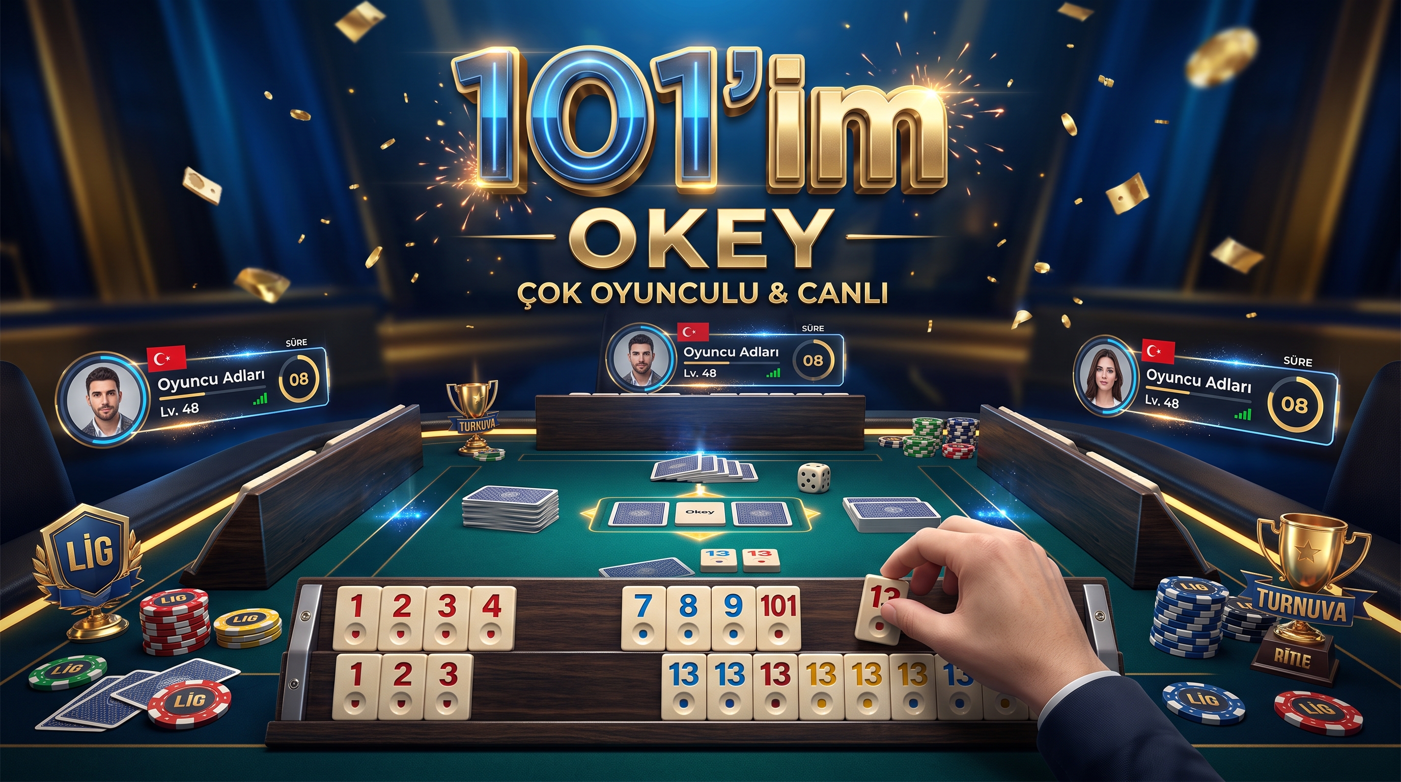 101 Okey görseli